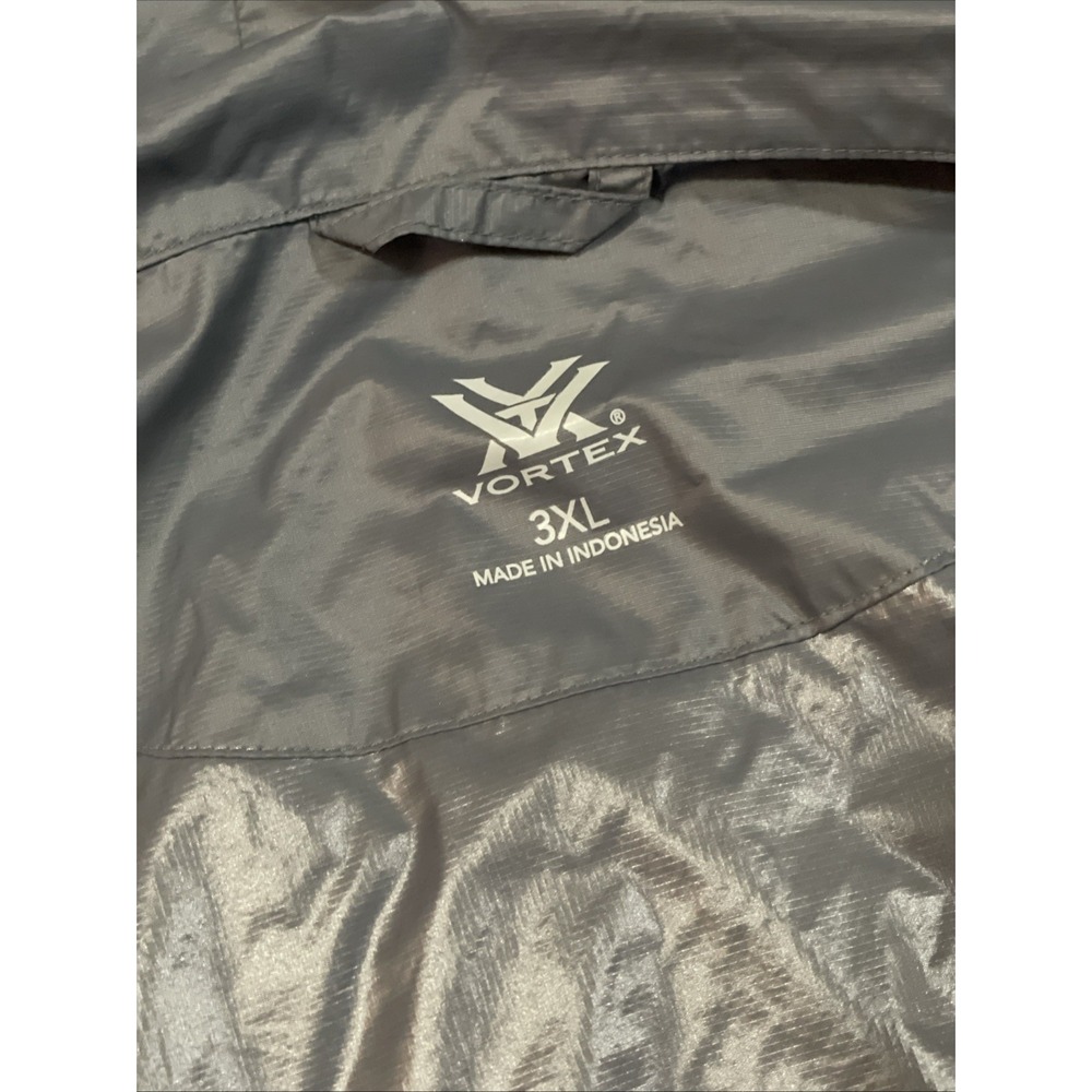 Vortex‎ Men's Hooded 3XL Nylon Windbreaker Jacket Performance Zipped Pockets - Picture 6 of 10